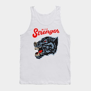 Wild wolf Tank Top